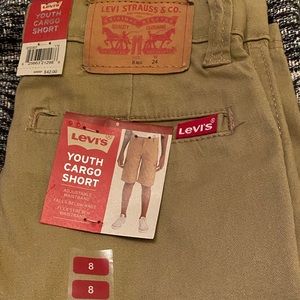 Levi Strauss Youth Cargo Short!! NWT!!